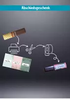 Vorschau - Mal- und Bastelvorlagen - Vorlagen für Merci-Schokolade - Abschiedsgeschenk, Danke - Seite 2