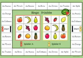 Vorschau - Spiele - Bingo Food: Fruits/Bingo Früchte - Seite 2