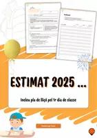 Vista previa - Unidades / Secuencias / Situaciones de Aprendizaje - Català - Comencem l'any escrivint: reflexions i desitjos per al futur - Portada