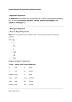 Vorschau - Arbeitsblätter - Französisch Grammatik: Subjonctif einfach erklärt (mit Regeln & Beispielen) - Seite 1