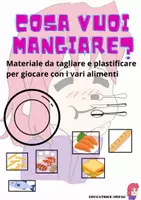 anteprima - Esercizi - Attacca e stacca: cosa mangiamo? - Pagina di copertina