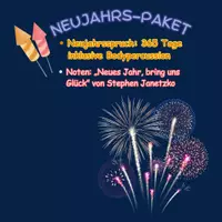 Vorschau - Arbeitsblätter - Neujahrs-Paket: Sprechvers „365 Tage“ + Neujahrslied - Deckblatt