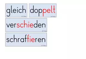 Vorschau - Poster - Wortspeicher zur Unterrichtsreihe "Kombinatorik" - Seite 3