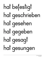 Vorschau - Arbeitsblätter - Mitvergangenheit - Seite 1