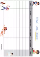 Vorschau - Arbeitsblätter - Stadt, Land, Fluss Hobbys/Hobbies - DaZ/DaF, Deutsch (Klassenspiel) - Seite 1
