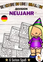 Voorbeeld - Rechen-Mal-Blätter - Division (Neujahr / Silvester) Wiskunde Nieuwjaar Duits - Voorblad