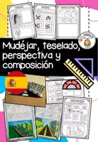 anteprima - Esercizi - Arte: Mudéjar, teselado, perspectiva y composición. Español - Pagina di copertina