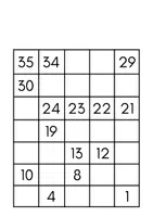 anteprima - Esercizi - I numeri da 0 a 30 - Pagina 1