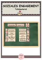 Vorschau - Poster - SOZIALES ENGAGEMENT - Tafel- und Bodenbild - Deckblatt