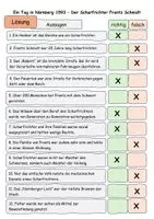 Vorschau - Arbeitsblätter - Ein Tag in Nürnberg 1593 – Der Scharfrichter Frantz Schmidt –spannende Dokumentation - Seite 3