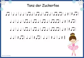 Vorschau - Arbeitsblätter - MUSIK - Nussknacker - Tanz der Zuckerfee - Seite 1