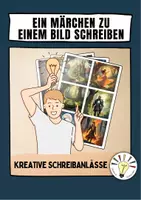 Vorschau - Arbeitsblätter - Ein Märchen zu einem Bild Schreiben (kreative Schreibanlässe) - Deckblatt