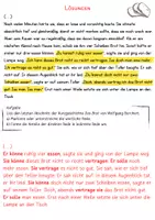 Vorschau - Arbeitsblätter - Test Indirekte Rede (W. Borchert: Das Brot) - Seite 1