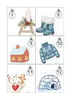 Vorschau - Arbeitsblätter - Lesespaziergang Winter Klasse 1- dreifach differenziert - Seite 3