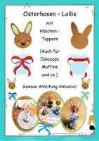 Vorschau - Mal- und Bastelvorlagen - DIY Osterhasen - Lollis - Deckblatt