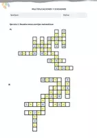 anteprima - Esercizi - Matematica (moltiplicazione e divisione) in spagnolo - Pagina 2