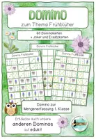 Vorschau - Spiele - Domino zum Thema Frühblüher - Deckblatt
