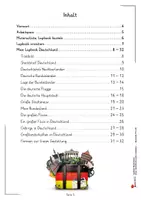 Vorschau - Arbeitsblätter - Lapbook Deutschland | Bundesländer, Hauptstadt Berlin, Flüsse, Gebirge, Nachbarländer | Sachunterricht Erdkunde Klasse 3-4 Grundschule Bastelvorlage - Seite 2