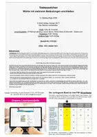 Vorschau - Arbeitsblätter - Teekesselchen – Wörter mit mehreren Bedeutungen erschließen | Deutsch Förderschule Grundschule Sekundarstufe I Klasse 2–6 | Homographie, Homophonie, Legematerial, Montessori, Farbdruck - Seite 1
