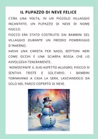 anteprima - Piani di lezione - Il pupazzo di neve felice. - Pagina 1