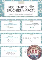 Vorschau - Spiele - Übungsspiel: Bruchterme Vereinfachen (PowerPoint) - Deckblatt