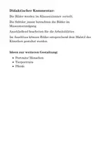 Vorschau - Arbeitsblätter - Claude Monet Künstler im Kunstunterricht. Komm mit ins Museum - Seite 1
