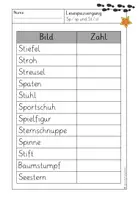 Vorschau - Arbeitsblätter - Lesespaziergang Sp/sp und St/st - Seite 3