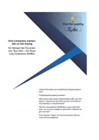 Vorschau - Stundenentwürfe - How companies manipulate us into buying am Bsp. von "Buy Now - The Shopping conspiracy" - Deckblatt