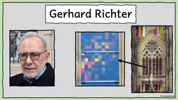 Vorschau - Arbeitsblätter - Kunst: Zufallsbilder - Gerhard Richter - Wachsendes Materialpaket - 5 Themen- - Seite 1