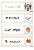 Vorschau - Bildkarten - Klassenrat Moderationsfächer - Seite 3