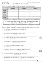 Vorschau - Arbeitsblätter - 4 Fälle Mehrzahl - Arbeitsblätter - Seite 3