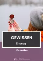Vorschau - Arbeitsblätter - Gewissen ⎮ Einstieg 2 Wortwolken für deinen Ethikunterricht - Deckblatt