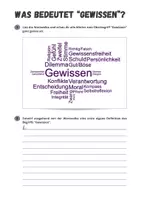Vorschau - Arbeitsblätter - Gewissen ⎮ Einstieg 2 Wortwolken für deinen Ethikunterricht - Seite 2
