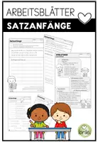 Vorschau - Arbeitsblätter - Merkfächer - Satzanfänge - Arbeitsblätter - Spielstunde - Seite 3