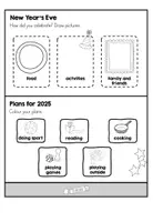 Vorschau - Arbeitsblätter - New Year (Silvester) 2024/25 Klappheft -Englisch- - Seite 3