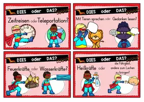 Vorschau - Spiele - Dies oder das - Spiel - Superkräfte (Entweder - oder) - Seite 2