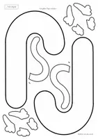 Vorschau - Mal- und Bastelvorlagen - Buchstabentier J wie Jaguar – Buchstabenheft Grundschule (Klasse 1) | Buchstabeneinführung, Bastelvorlage & Anfangsunterricht - Seite 2