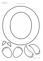 Vorschau - Mal- und Bastelvorlagen - Buchstabentier O wie Otter – Buchstabenheft Grundschule (Klasse 1) | Buchstabeneinführung, Bastelvorlage & Anfangsunterricht - Seite 2