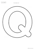 Vorschau - Mal- und Bastelvorlagen - Buchstabentier Q wie Qualle – Buchstabenheft Grundschule (Klasse 1) | Buchstabeneinführung, Bastelvorlage & Anfangsunterricht - Seite 2