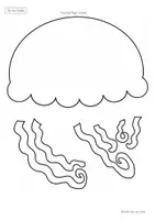 Vorschau - Mal- und Bastelvorlagen - Buchstabentier Q wie Qualle – Buchstabenheft Grundschule (Klasse 1) | Buchstabeneinführung, Bastelvorlage & Anfangsunterricht - Seite 3