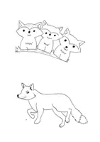 Vorschau - Mal- und Bastelvorlagen - Stabpuppen basteln zum Buch "Der Findefuchs" - Seite 3