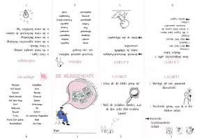 Vorschau - Mal- und Bastelvorlagen - Bildgeschichte Faltbuch - Deckblatt