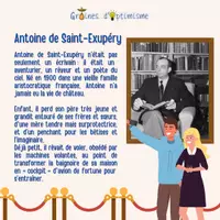Aperçu - Apprentissages en autonomie - Portrait - Antoine de St Exupéry - Page 1