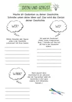 Vorschau - Arbeitsblätter - Bilderbuch Projektheft 1.-3- Klasse - Seite 1