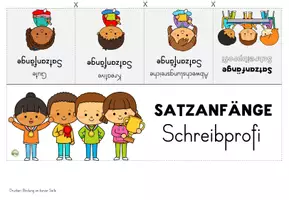 Vorschau - Arbeitsblätter - Merkfächer - Satzanfänge - Arbeitsblätter - Spielstunde - Seite 2