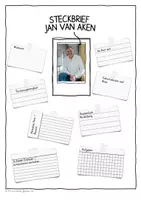 Vorschau - Arbeitsblätter - Politik - Steckbrief Spitzenkandidat Jan van Aken - Deckblatt