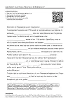 Vorschau - Arbeitsblätter - Arbeitsblätter zum Thema "Maximilien de Robespierre" + Lösung & MP3 + Mindmap + Infografik - Deckblatt