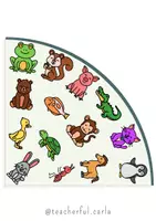 Aperçu - Apprentissages en autonomie - PLATEAU DE JEU + 56 CARTES D'ANIMAUX. ACUITÉ VISUELLE ET RAPIDITÉ. - Page 3
