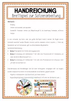 Vorschau - Spiele - KLEIDUNG Brettspiel für die Satzerarbeitung - Seite 1