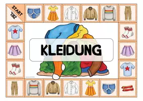 Vorschau - Spiele - KLEIDUNG Brettspiel für die Satzerarbeitung - Seite 2